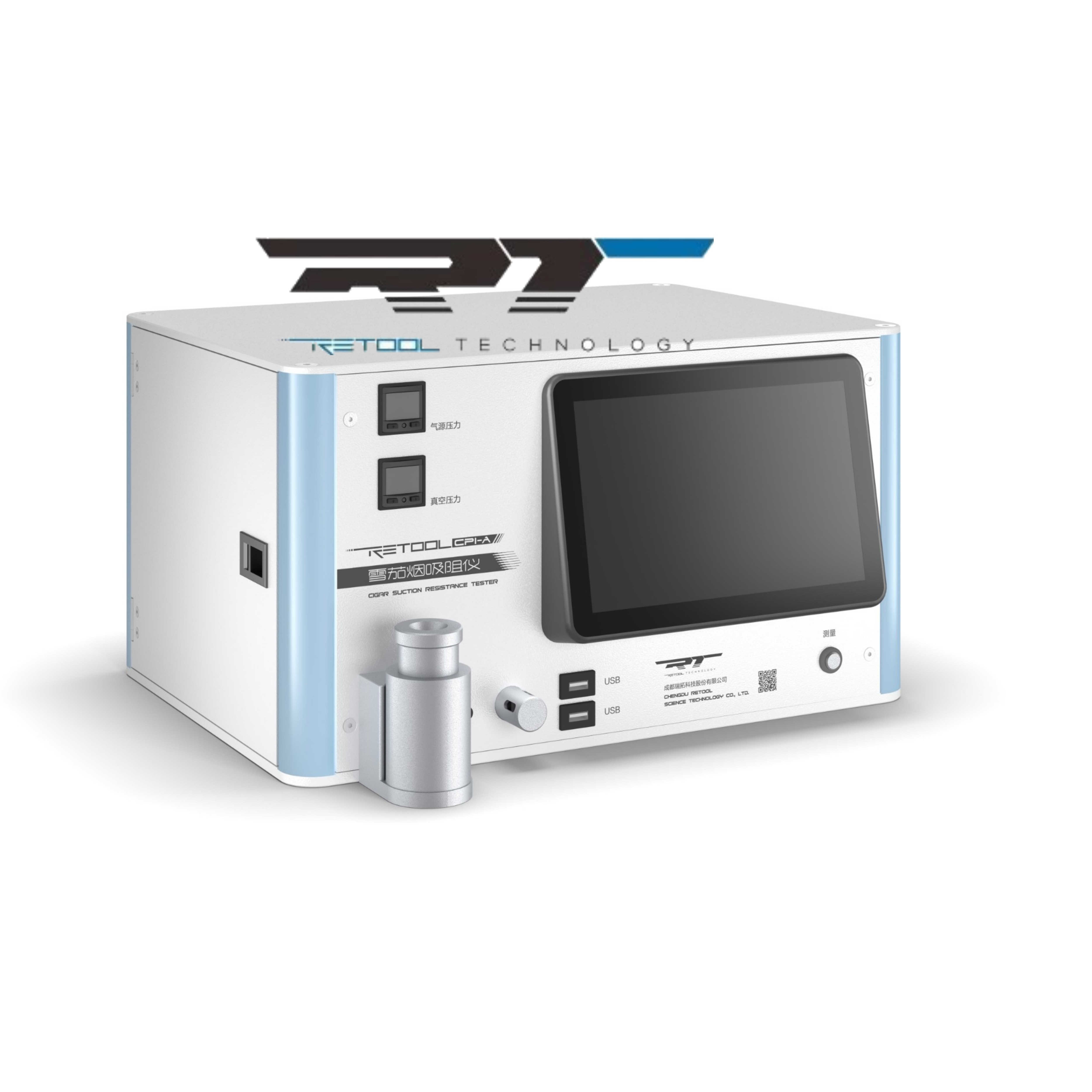 अनुकूलित हस्तनिर्मित सिगार मशीन AC220V सेट करने योग्य नमूना सक्शन समय